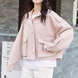 Zipped Pocketed Jacket