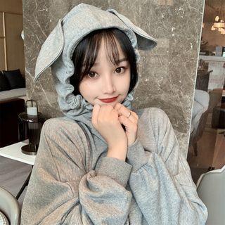 Fleece-lined Sheep Ear Hoodie