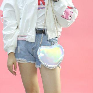 Heart Chain-strap Cross Bag