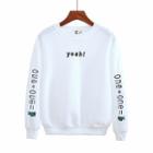 Lettering Embroidery Pullover