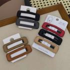 Faux Leather Hair Clip / Set