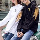 Couple Matching Wing Accent Hoodie