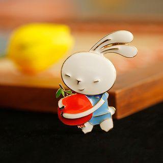 Rabbit Pin Brooch As Shown In Figure - One Size