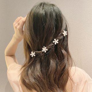 Faux Pearl Hair Clip / Hair Clamp
