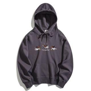 Cupid Print Hoodie