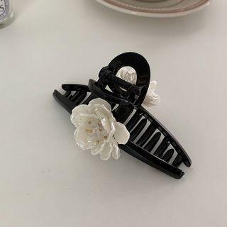 Beaded Floral Hair Claw