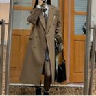 Plain Midi Coat