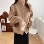 High Neck Cardigan