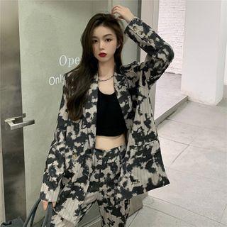 Print Blazer / Dress Pants