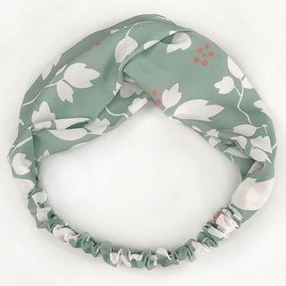 Floral Print Criss Cross Headband