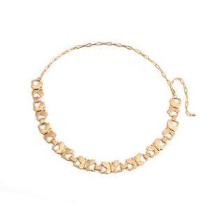 Butterfly Chain Belt 0597 - Gold - One Size
