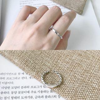 Open Ring K410 - Ring - Silver - One Size