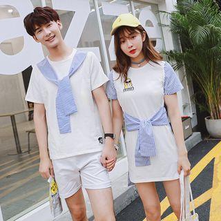 Couple Short-sleeve T-shirt / T-shirt Dress