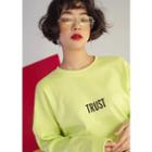 Trust Lettered Oversized T-shirt