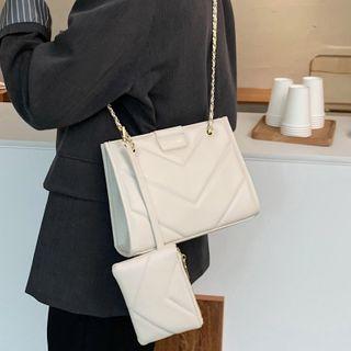 Set: Chan Crossbody Bag + Pouch