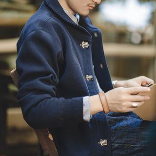 Lapel Plain Coat