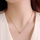 Alloy Pendant Necklace Necklace - Gold - One Size