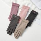 Plain 2 Cut Finger Gloves