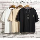 Short-sleeve Embroidered T-shirt / Set