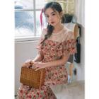 Rattan Boxy Basket Picnic Bag