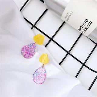 Acrylic Drop Earring As Shown In Figure - One Size