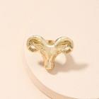 Ox Alloy Ring Gold - 8