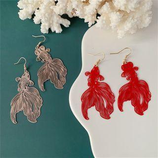 Goldfish Alloy Dangle Earring