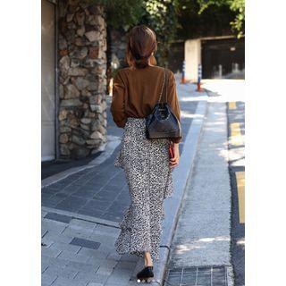 Frilled Long Skirt (2 Designs)