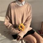 Fleece Knit Sweater