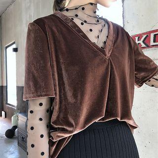 Sheer Mesh Top