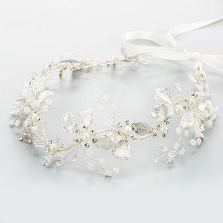 Wedding Rhinestone Floral Headpiece