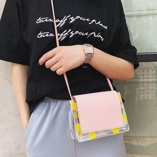 Dotted Transparent Crossbody Bag