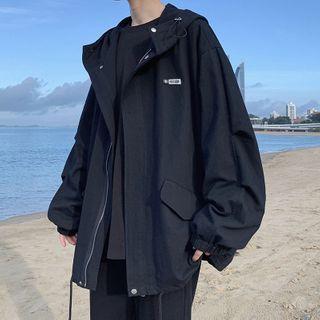 Oversize Hooded Cargo Jacket