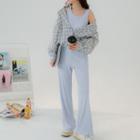 Set: Mock Two Piece Shirt + Sweatpants