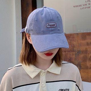 Distressed Logo Baseball Cap