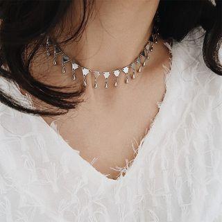 Triangle Geometric Choker As Shown In Figure - One Size