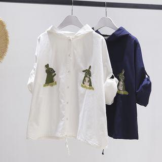Rabbit Embroidered Jacket
