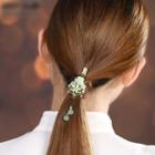 Retro Gemstone Flower Hair Clip