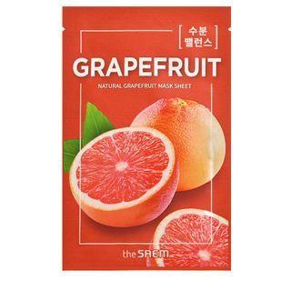 The Saem - Natural Mask Sheet - 20 Types #19 Grapefruit