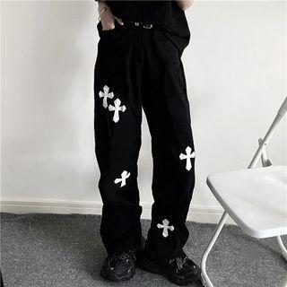 Cross Wide Leg Jeans