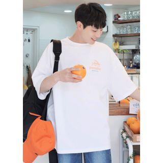 Paradise Printed Boxy T-shirt