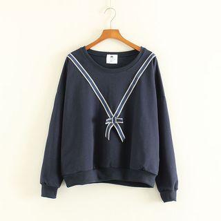 Bow Accent Pullover