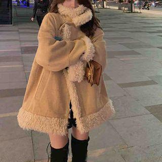 Fluffy Trim Coat