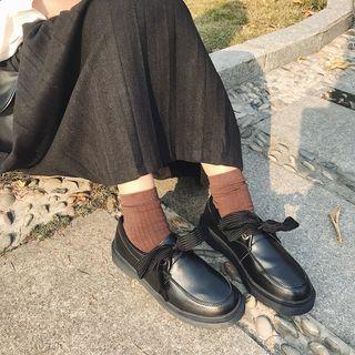 Round-toe Oxford Shoes