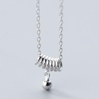 925 Sterling Silver Spring Pendant Necklace