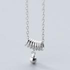 925 Sterling Silver Spring Pendant Necklace