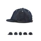 Denim Short Brim Cap As Shown As Figue - Adjustable