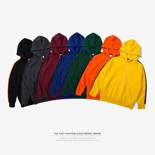 Colorblock Hooded Light Pullover