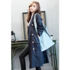 Double-breasted Trench Jacket With Belt