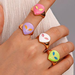Alien Enamel Ring
